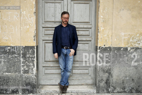 Diego De Silva , italian writer at Unaltra galassia in Neaples ©Grazia Ippolito/Rosebud2