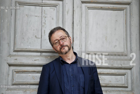 Diego De Silva , italian writer at Unaltra galassia in Neaples ©Grazia Ippolito/Rosebud2