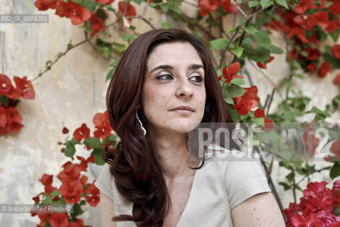 Italian writer Rossella Milone, at Unaltra galassia a literature festival in Neaples ©Grazia Ippolito/Rosebud2