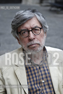 Domenico Starnone, italian writer in Neaples at the second edition of Unaltra galassia a literature festival ©Grazia Ippolito/Rosebud2