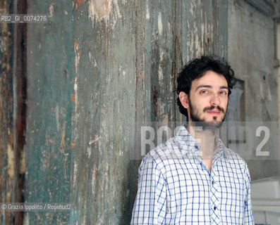 Italian writer Giorgio Fontana in Neaples ©Grazia Ippolito/Rosebud2