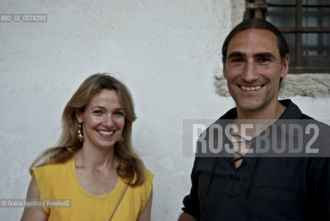 Saskia and Folco Terzani, sons of Tiziano Terzani, journalist and writer at Fondazione Cini at Isola di S.Giorgio in Venice, during Convention Ritratto di un connaisseur ©Grazia Ippolito/Rosebud2