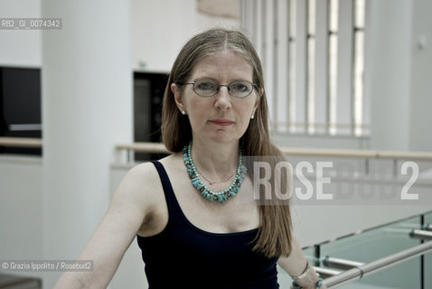 Italian writer Mariapia Veladiano, author of La vita accanto and Il tempo è un dio brevepublished by Einaudi, pictured at MART Roveretos Museum of modern art ©Grazia Ippolito/Rosebud2