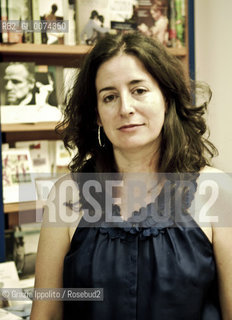 American writer Aimee Bender author of numerous books published by Minimum fax, pictured in Milan at the presentation of La ragazza con la gonna in fiamme ©Grazia Ippolito/Rosebud2