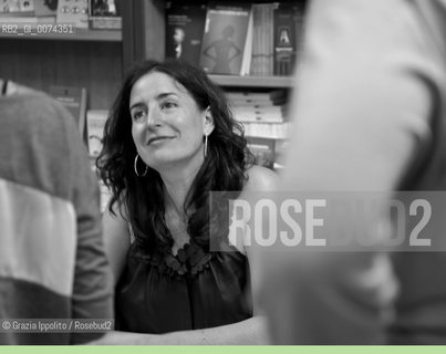 American writer Aimee Bender author of numerous book published by Minimum fax, pictured in Milan at the booksigning of La ragazza con la gonna in fiamme ©Grazia Ippolito/Rosebud2