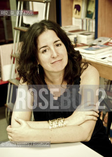 American writer Aimee Bender author of numerous book published by Minimum fax, pictured in Milan at the presentation of La ragazza con la gonna in fiamme ©Grazia Ippolito/Rosebud2