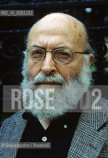5 September 1998, Mantua: Chaim Potok, Israeli writer ©Grazia Ippolito/Rosebud2