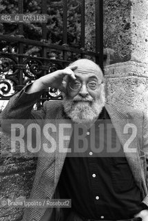 5 September 1998, Mantua: Chaim Potok, Israeli writer ©Grazia Ippolito/Rosebud2
