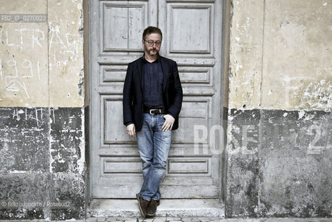 Diego De Silva , italian writer at Unaltra galassia in Neaples ©Grazia Ippolito/Rosebud2