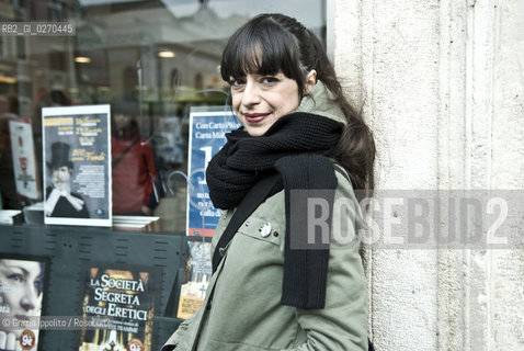 Ilaria Beltramme, italian fiction writer and author of touristic guides, pictured in Rome, her last book is La società segreta degli eretici published by Newton and Compton.Ilaria Beltramme, italian fiction writer and author of touristic guides, pictured in Rome, her last book is La società segreta degli eretici published by Newton and Compton. ©Grazia Ippolito/Rosebud2