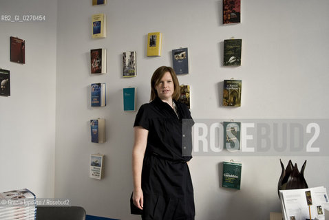 Kylee Doust, australian born literary agent in her office in Rome ©Grazia Ippolito/Rosebud2