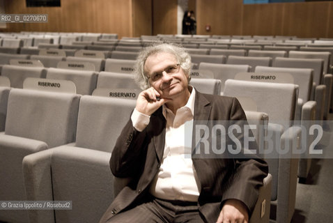 Amin Maalouf, lebanese writer in Milan ©Grazia Ippolito/Rosebud2