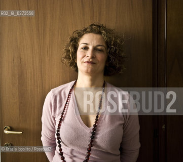 Italian fiction writer Cristina Caboni, born in Sardinia, pictured in Rome ©Grazia Ippolito/Rosebud2
