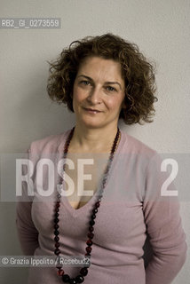 Italian fiction writer Cristina Caboni, born in Sardinia, pictured in Rome ©Grazia Ippolito/Rosebud2