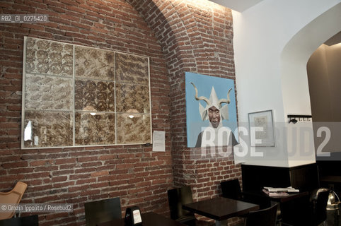 Arte in Sarpi, Milan, via P.Sarpi during the Art Festival, from 4-5 to 18-5-2013 ©Grazia Ippolito/Rosebud2