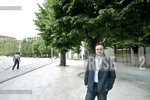 Italian writer Paolo Di Paolo,author of Mandami tanta vita finalist at Premio Strega, pictured in Rome ©Grazia Ippolito/Rosebud2