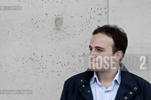 Italian writer Paolo Di Paolo,author of Mandami tanta vita finalist at Premio Strega, pictured in Rome ©Grazia Ippolito/Rosebud2