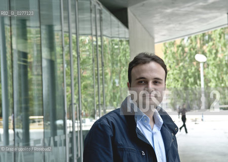 Italian writer Paolo Di Paolo,author of Mandami tanta vita finalist at Premio Strega, pictured in Rome ©Grazia Ippolito/Rosebud2