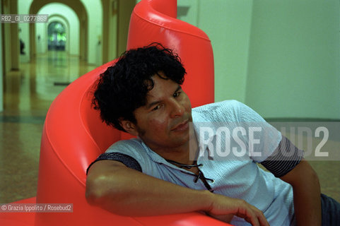 2004, Piacenza: Efraim Medina Reyes, Colombian writer ©Grazia Ippolito/Rosebud2