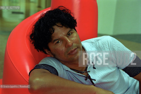 2004, Piacenza: Efraim Medina Reyes, Colombian writer ©Grazia Ippolito/Rosebud2