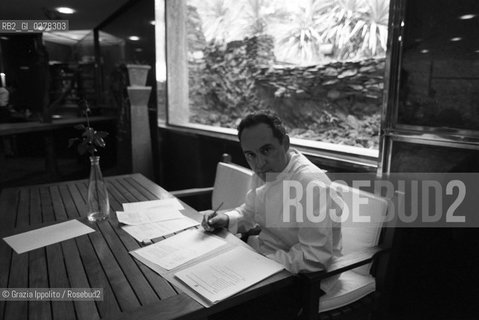 2002, Barcelona: Ferran Adrià, Catalan Spanish chef ©Grazia Ippolito/Rosebud2
