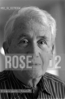 08-09-2002, Mantua: Frank McCourt ©Grazia Ippolito/Rosebud2