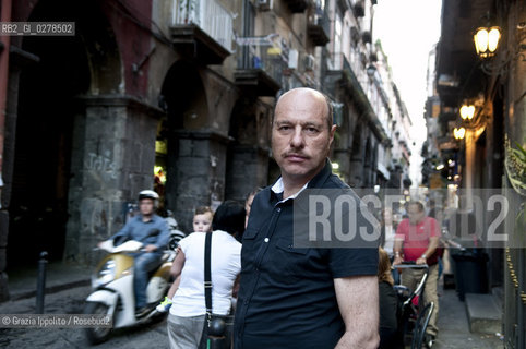 Italian writer Eraldo Affinati in Naples during Unaltra galassia a literature festival ©Grazia Ippolito/Rosebud2