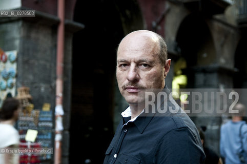 Italian writer Eraldo Affinati in Naples during Unaltra galassia a literature festival ©Grazia Ippolito/Rosebud2