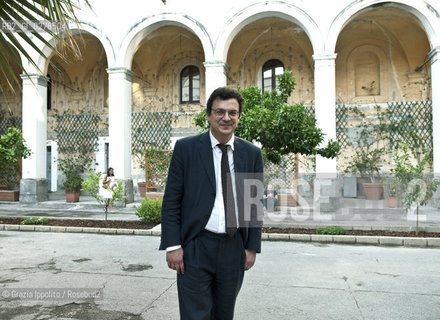 Stefano Bartezzaghi, italian writer at Unaltra galassiaa literature festival in Naples ©Grazia Ippolito/Rosebud2