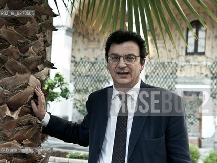 Stefano Bartezzaghi, italian writer at Unaltra galassiaa literature festival in Naples ©Grazia Ippolito/Rosebud2