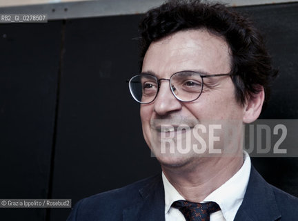 Stefano Bartezzaghi, italian writer at Unaltra galassiaa literature festival in Naples ©Grazia Ippolito/Rosebud2