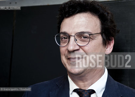 Stefano Bartezzaghi, italian writer at Unaltra galassiaa literature festival in Naples ©Grazia Ippolito/Rosebud2