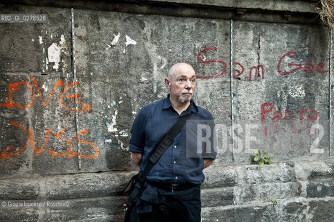 Paolo Nori, italian writer at Unaltra galassia in Naples ©Grazia Ippolito/Rosebud2