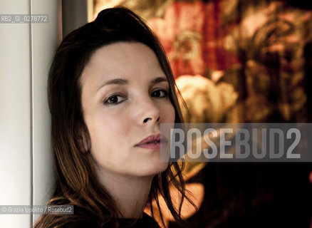 Simona Sparaco, italian writer, pictured in Milan,author of Nessuno sa di noi,published by Giunti ©Grazia Ippolito/Rosebud2