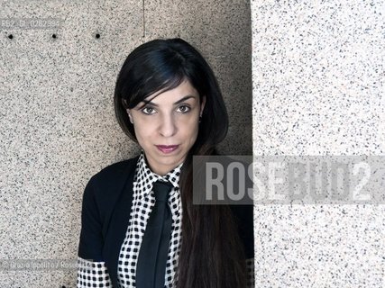 Antonella Lattanzi, italian writer, author of Prima che tu mi tradisca published by Einaudi, pictured in her house in Rome ©Grazia Ippolito/Rosebud2