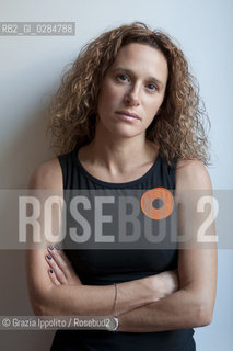 Valeria Parrella , author of numerous novels as Il tempo dimparare published by Einaudi, pictured in Naples ©Grazia Ippolito/Rosebud2