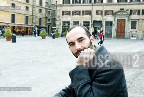 Emiliano Gucci  italian writer author of Nel vento published by Feltrinelli, pictured in Florence ©Grazia Ippolito/Rosebud2