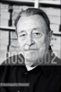 Ludovico Terzi, italian writer and translater, anglicist, born in Parma, living in Vigevano. ©Grazia Ippolito/Rosebud2