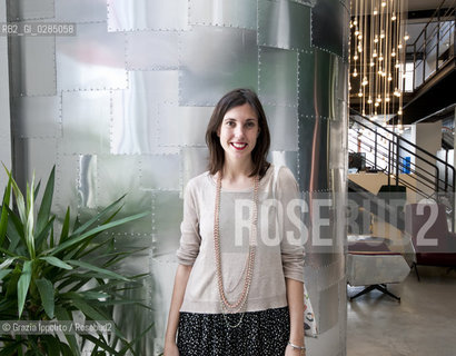Rossella Farinotti, art critic, author of Il quadro che visse due voltepublished by Morellini, pictured during Arte in Sarpi in Milan,of which is the organizer. ©Grazia Ippolito/Rosebud2