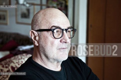 Francesco Pecoraro, italian writer and architect,in his house in Rome. Author of La vita in tempo di pacepublished by Ponte alle Grazie ©Grazia Ippolito/Rosebud2