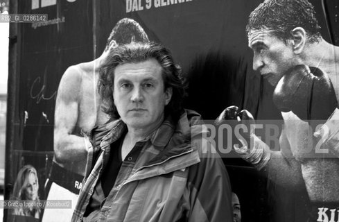 Antonio Manzini, italian writer and scriptwriter, author of thriller novels as Pista nerapublished by Sellerio, pictured in Rome. ©Grazia Ippolito/Rosebud2