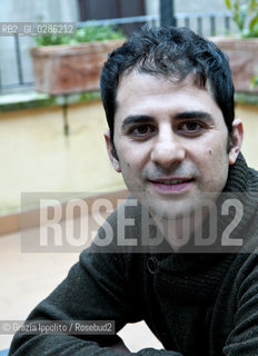 Giuseppe Catozzella,italian writer, author of Non dirmi che hai paurapublished by Feltrinelli, pictured in Rome ©Grazia Ippolito/Rosebud2