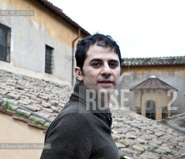 Giuseppe Catozzella,italian writer, author of Non dirmi che hai paurapublished by Feltrinelli, pictured in Rome ©Grazia Ippolito/Rosebud2