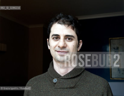 Giuseppe Catozzella,italian writer, author of Non dirmi che hai paurapublished by Feltrinelli, pictured in Rome ©Grazia Ippolito/Rosebud2