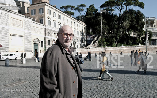 Francesco Pecoraro, italian writer and architect, in Rome, author of La vita in tempo di pacepublished by Ponte alle Grazie ©Grazia Ippolito/Rosebud2