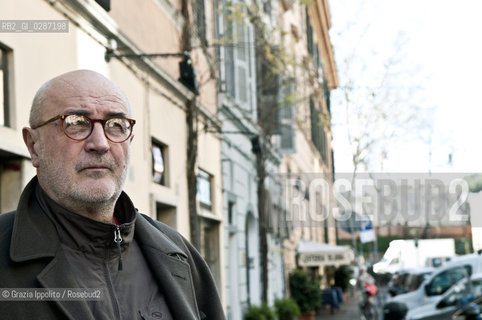 Francesco Pecoraro, italian writer and architect, in Rome, author of La vita in tempo di pacepublished by Ponte alle Grazie ©Grazia Ippolito/Rosebud2