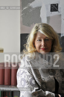 Valeria Egidi Morpurgo, italian psychoanalist in her house in Milano.Dirige la collana Psicoanalisi. Psicoterapia analitica di Franco Angeli. E autrice e coautrice di numerosi volumi. Tra gli ultimi ha curato con G.Civitarese Lipocondria e il dubbio , Angeli, Milano 2011 ©Grazia Ippolito/Rosebud2