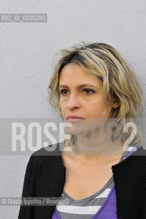 Violetta Bellocchio, italian writer, author of  Il corpo non dimentica published by Mondadori 2014 and Sono io che me ne vado2012, pictured in Milano ©Grazia Ippolito/Rosebud2