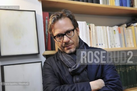 Massimo Recalcati, psychoanalist author of numerous books as Non è più come primapublished by R.Cortina ©Grazia Ippolito/Rosebud2