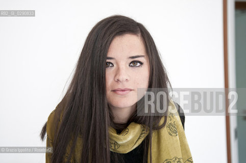 Raffaella Silvestri, writer, second classified at Masterpiece,author of La distanza da Helsinki published by Bompiani, in Milano ©Grazia Ippolito/Rosebud2